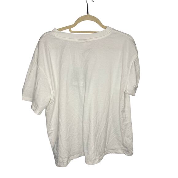 NWT Kate Spade Champagne and French Fries T-Shirt Size L - Picture 2 of 3